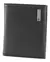 Billetera Victorinox Antwerp Con Diseño Lisa Color negro Cuero
