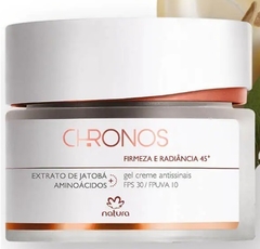 Natura Chronos Gel Creme Antissinais Firmeza e Radiância 45+ Dia, 40g