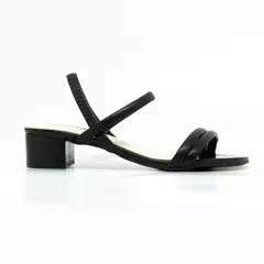 Sandália Feminina Moleca Elástica Salto Quadrado - comprar online