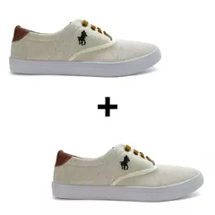 Kit 2 Sapatênis Masculino Polo Casual - comprar online