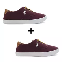 Kit 2 Sapatênis Masculino Polo Casual - comprar online