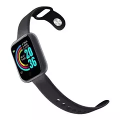 Relógio Smartwatch Android e IOS Inteligente Bluetooth Preto - comprar online