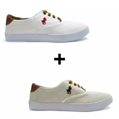 Kit 2 Sapatênis Masculino Polo Casual - comprar online