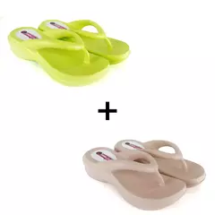 Kit 2 Sandália Plataforma Feminina Nuvem Podlinda - comprar online