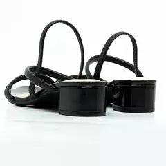 Sandália Feminina Moleca Elástica Salto Quadrado - comprar online