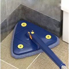 Esfregão Triangulo Mop De Limpeza Ajustável Premium - comprar online