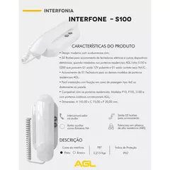 Monofone Interfone AGL S100 - comprar online
