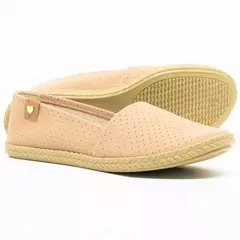 Sapatilha Feminina Moleca Nobuck Pele Neo - comprar online