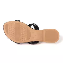 Sandália Rasteira Multi-tiras Napa - comprar online