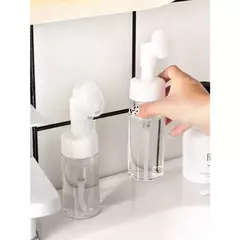 Frasco Pump Espumador Com Escova De Silicone Para Limpeza Fa - comprar online