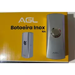Botoeira Sobrepor Inox Contato Seco N.A. Tipo campainha - comprar online