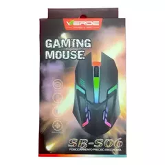 Mouse Gamer Led Usb 3200 DPI - comprar online