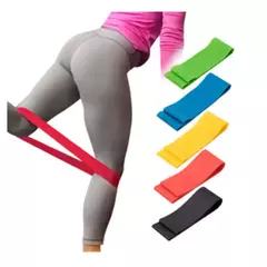 Kit 5 Mini Band Elástico para Treino - comprar online