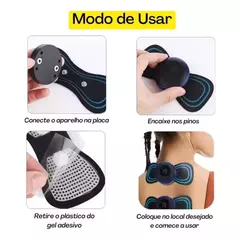 Imagem do Mini Massageador Portátil Corporal Elétrico