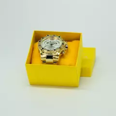 Relógio Invicta Dourado Classic - comprar online