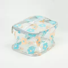 Bolsa Nécessaire Transparente Florido - comprar online