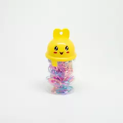 Garrafinha com Elásticos De Cabelo Feminino - comprar online