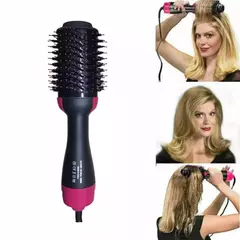 Imagem do Escova de Cabelo Secadora Elétrica Alisador 220v