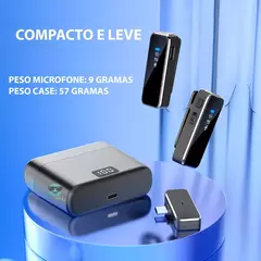 Microfone Celular De Lapela para Android e IOS - comprar online