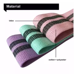 Kit 3 Faixas Elásticas Hip Mini Band para Exercícios - comprar online