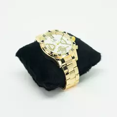 Relógio Masculino Dourado - comprar online