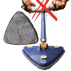 Esfregão Triangulo Mop De Limpeza Ajustável Premium - comprar online