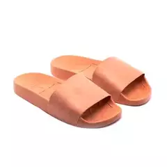 Chinelo Moleca Slide Feminino Camurça Flex