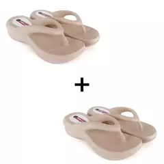 KIt 2 Sandália Plataforma Feminina Podlinda - comprar online