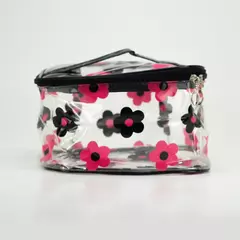 Bolsa Nécessaire Transparente Florido - comprar online