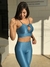 Conjunto Azul celeste Básico Beatriz - comprar online