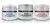 combo mascara blue & violet + mascara black + mascara violet & grey x 500 gr c/u