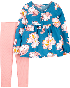 Carter´s - Set 2 piezas "FLORAL"