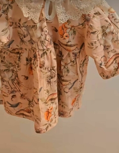 TOM- Vestido beba Conejo fondo rosa - comprar online