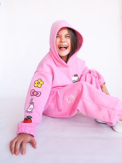 JRI - Conjunto Kitty - rosa - Malaika Jazmin