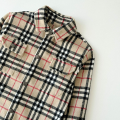 VEI - CAMISACO SCOTLAND- beige - comprar online