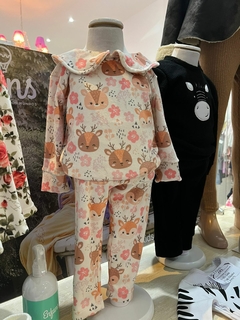 VARI - Conjunto animalitos beige