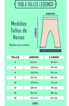 CAM - Calzas Modelo Barby Malibu - comprar online