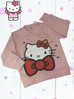DII - Buzo Frizado Kitty brilla en la oscuridad