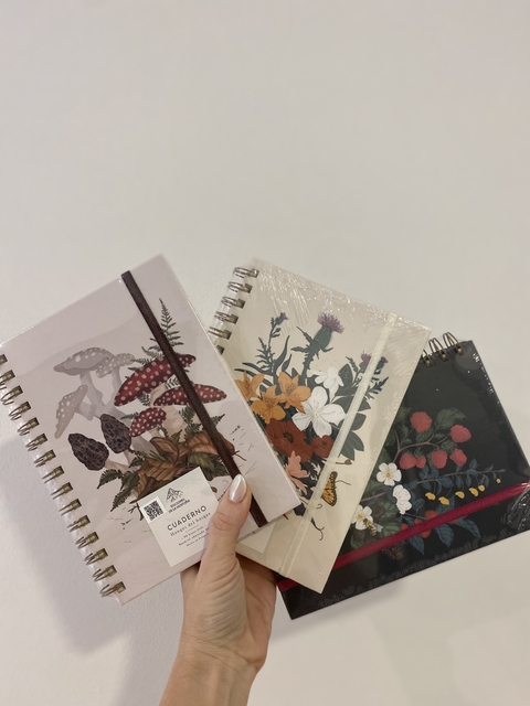 cuaderno espiral hojas lisas