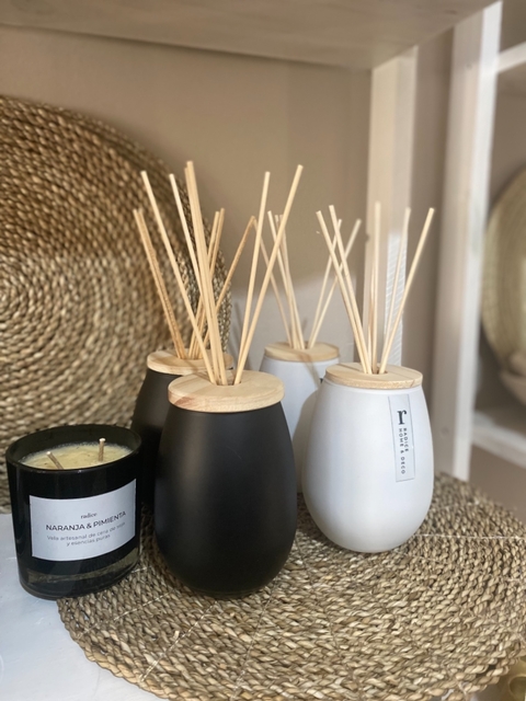 Set Difusor Bombé black&white