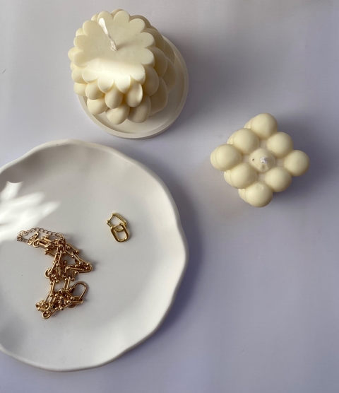 bandeja redonda irregular aesthetic