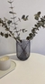 florero vidrio oval