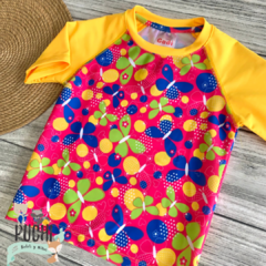 Remera Prot UV Guada amarilla