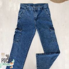Jean Cargo azul - comprar online