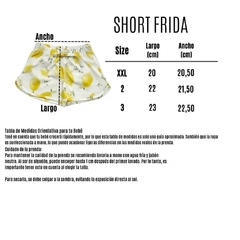Short Frida mariposas - comprar online