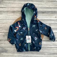 Campera rompevientos unicornios