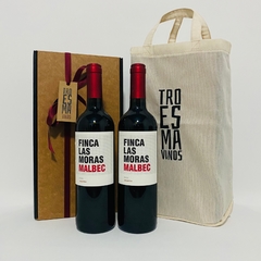 Finca Las Moras Malbec Box Duo + Bolsa