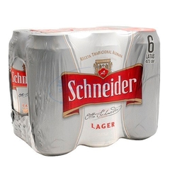 Cerveza Schneider Pack x 6 unidades