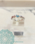 Anillo corazones de plata y cubics turquesas - comprar online