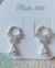 Aros de plata goutte